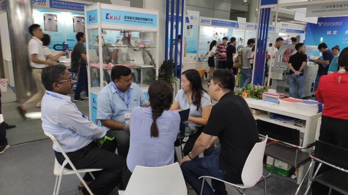 últimas noticias de la compañía sobre La tecnología Co., Ltd de Shenzhen KHJ participó la demostración 2019 de NEPCON ASIA  2