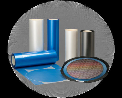 Las últimas noticias de la compañía alrededor Embalaje de semiconductores introducción de aplicaciones de película azul de oblea en trozos