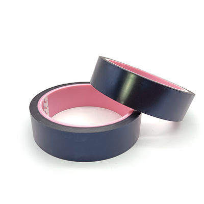 Polyimide Film Backed Thin Black Masking Tape Silicone Adhesive Heat Resistance