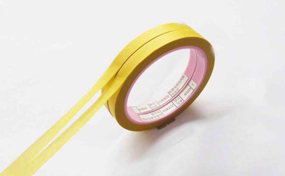 Buen precio Resistencia a las lágrimas Cinta de enmascaramiento de vidrio blanca con resistencia a los rayos UV Retardante de llama Flexografía Impresión en línea