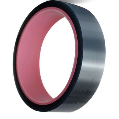 Buen precio Cintas de poliimida negras vivas resistentes a los disolventes de 50 Hz para la tecnología de impresión en pantalla en línea